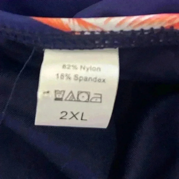 🔥🔥🔥🔥🔥SALE🔥🔥🔥🔥🔥One Piece Floral Swimsuit You Di  An Size 2XL - Picture 8 of 9